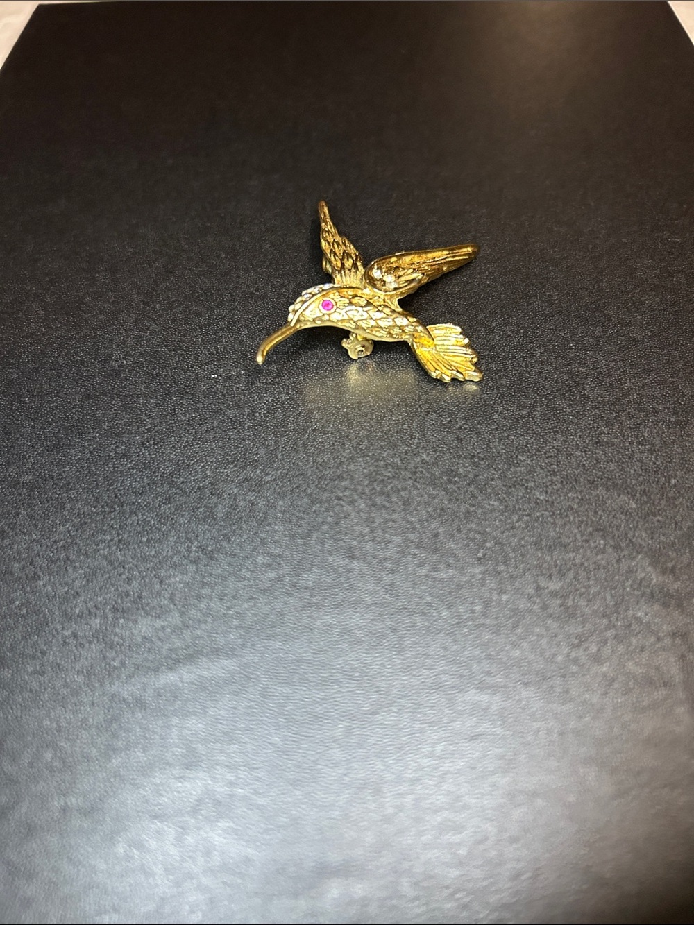 Hummingbird Brooch